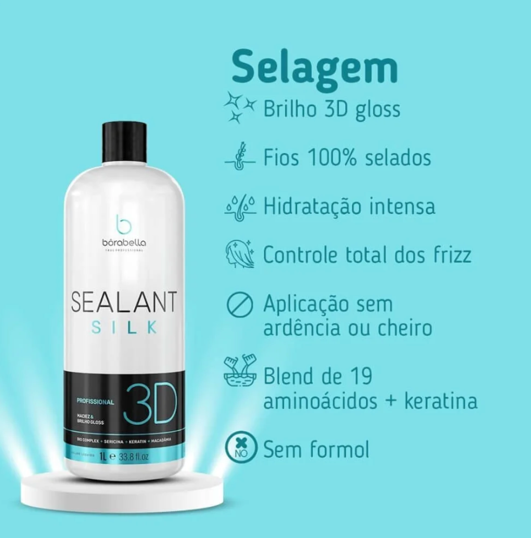 Selagem 3D Semi Definitiva Orgânica Sem Formol 350ml