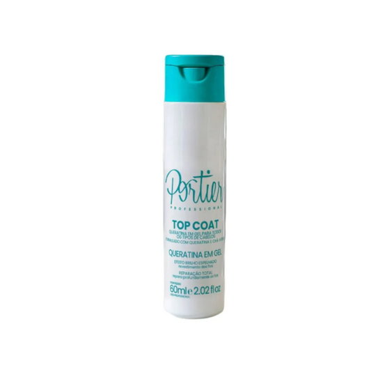 Portier Top Coat Queratina Em Gel 60ml